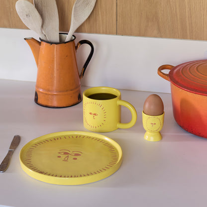 Sunshine Egg Cup by Donna Wilson