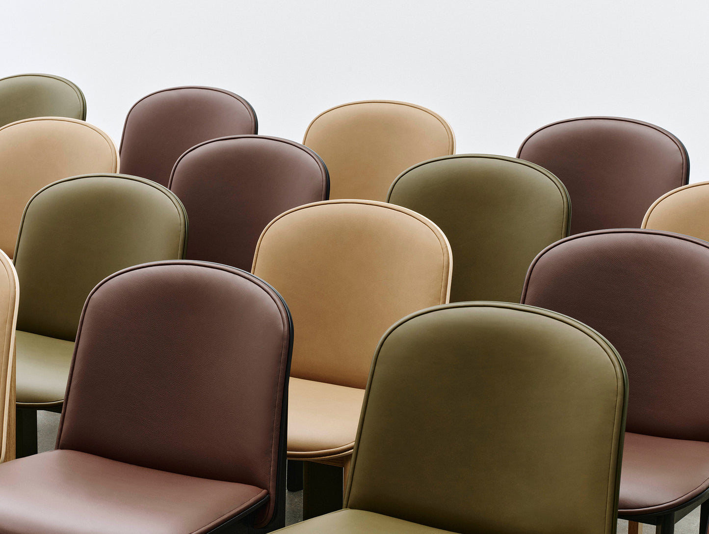 Chisel 65 Chair Front Upholstery by HAY   