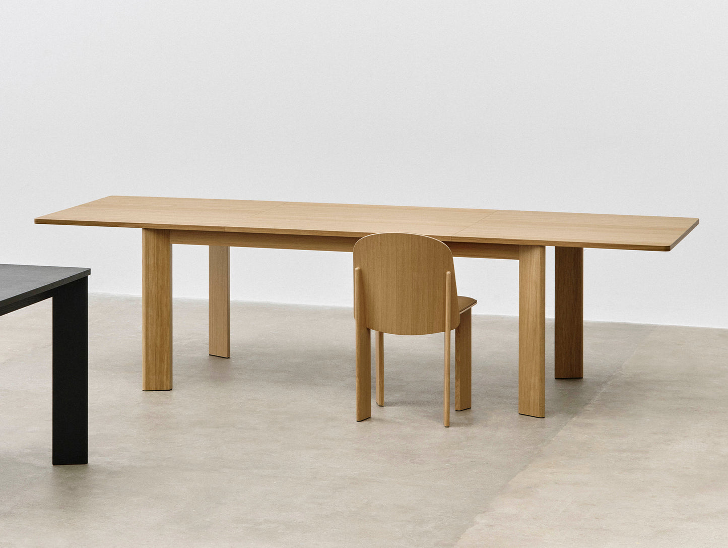 Chisel 630 Table  Rectangular by HAY - Lacquered Oak Veneer