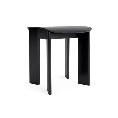 Chisel 10 Stool by HAY - Black Lacquered Oak