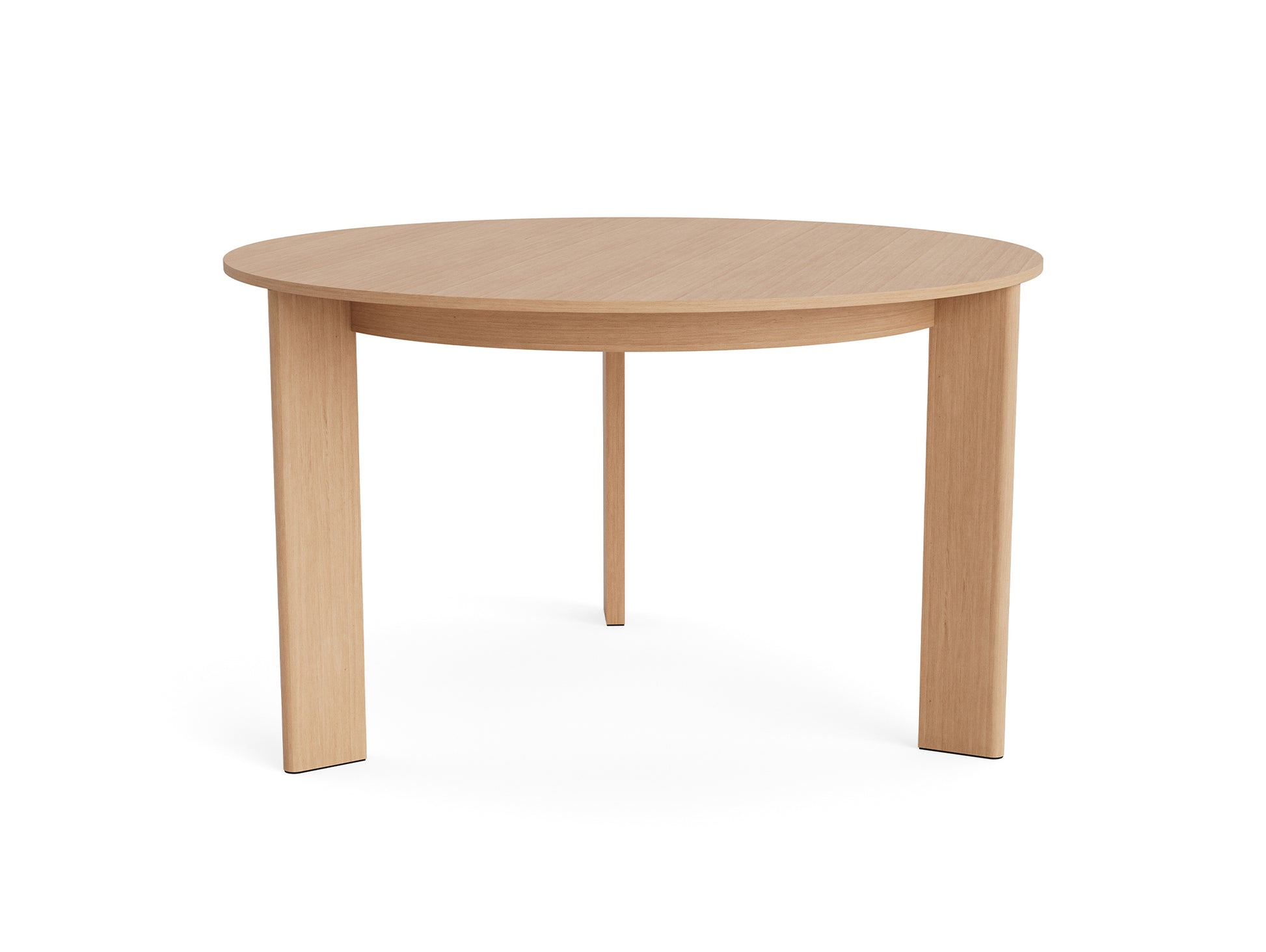 Chisel 20 Table Round by HAY - D127 cm / Lacquered Oak Veneer