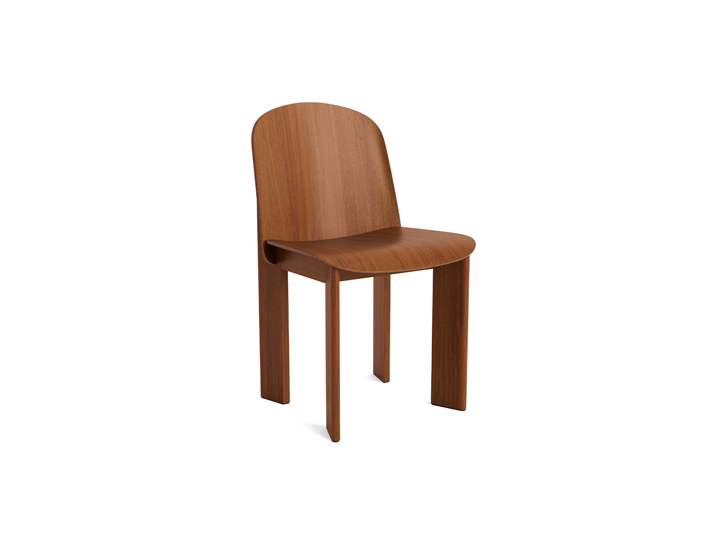Chisel 65 Chair by HAY - Lacquered Walnut