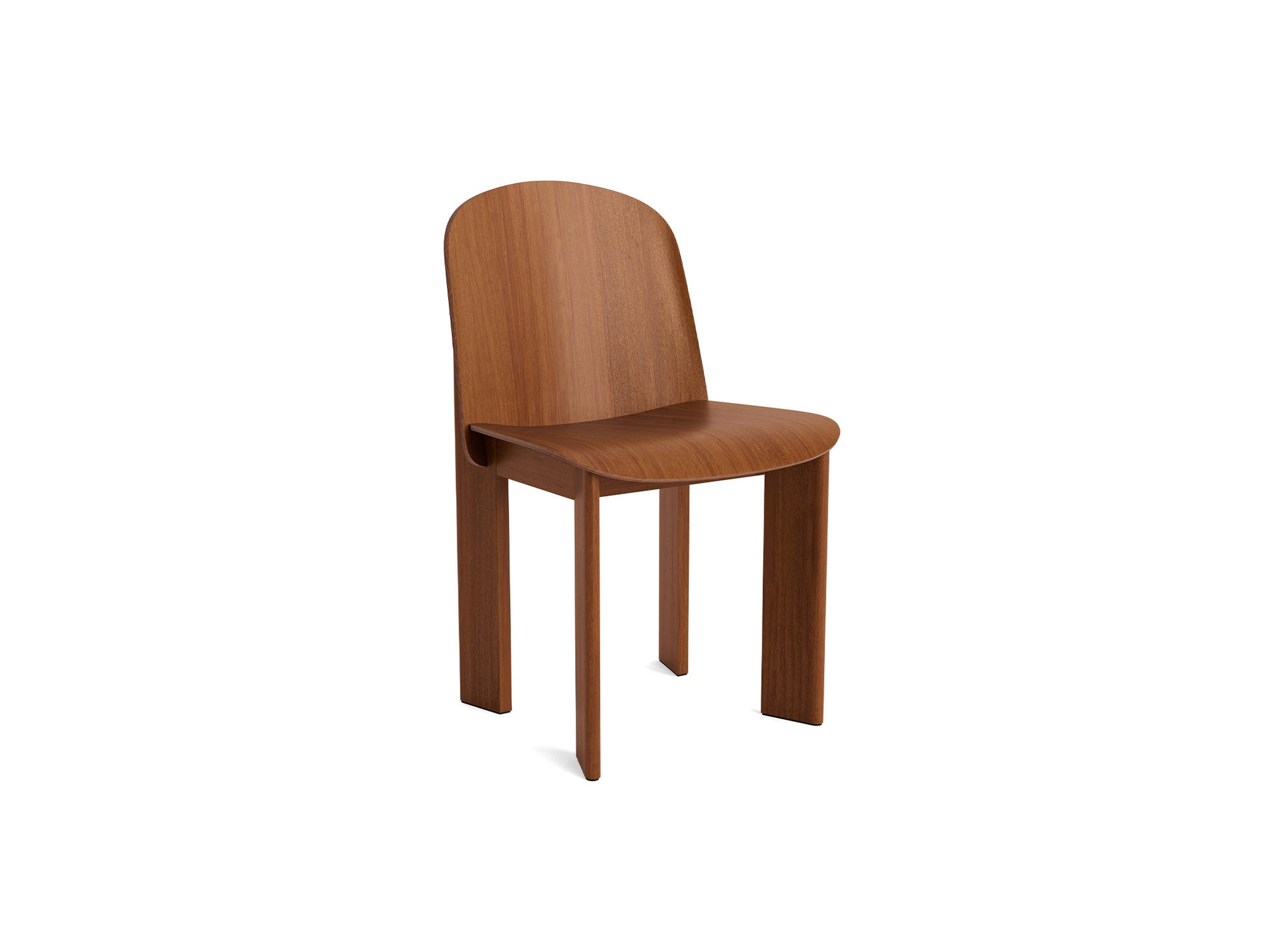 Chisel 65 Chair by HAY - Lacquered Walnut