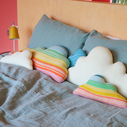 Rainbow Cloud Cushion - Medium by Donna Wilson