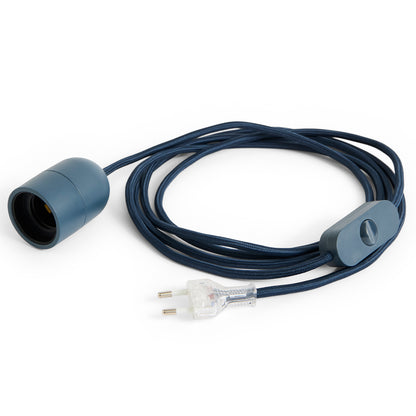 Common Table Cord Set by HAY - Anthracite Blue