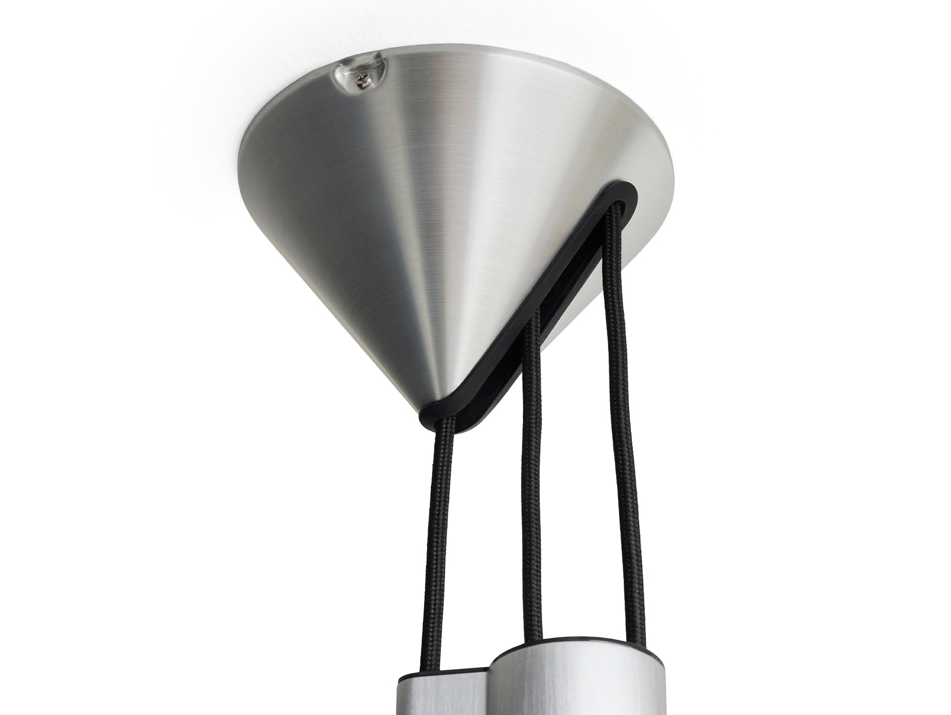 Compass Adjustable Pendant Lamp by HAY - Brushed Aluminium
