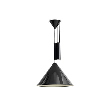 Compass Adjustable Pendant Lamp by HAY - Soft Black