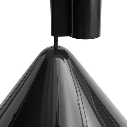 Compass Adjustable Pendant Lamp by HAY - Soft Black
