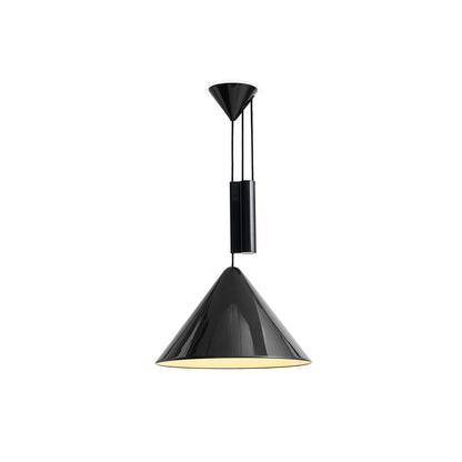 Compass Adjustable Pendant Lamp by HAY - Soft Black