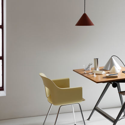 Compass Pendant Lamp by HAY - D26 / Pompeian Red