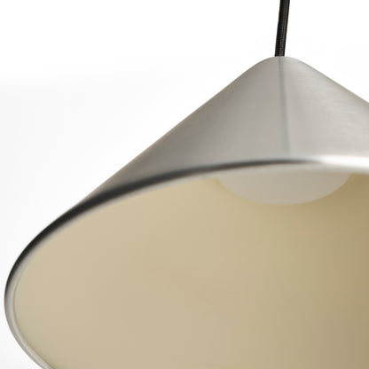 Compass Pendant Lamp by HAY - Diameter: 26 cm / Brushed Aluminium