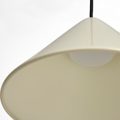 Compass Pendant Lamp by HAY - Diameter: 26 cm / Oyster White