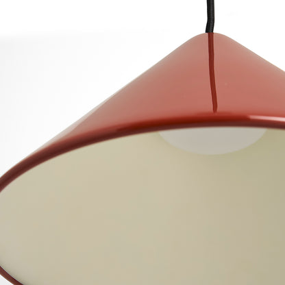 Compass Pendant Lamp by HAY - Diameter: 26 cm / Pompeiian Red