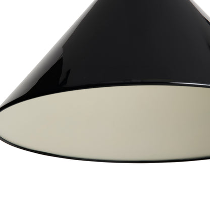Compass Pendant Lamp by HAY - Diameter: 26 cm / Soft Black