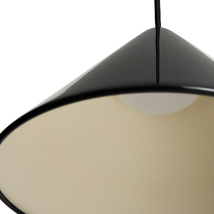 Compass Pendant Lamp by HAY - Diameter: 26 cm / Soft Black