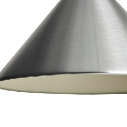 Compass Pendant Lamp by HAY - Diameter: 26 cm / Brushed Aluminium