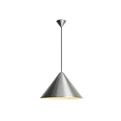 Compass Pendant Lamp by HAY - Diameter: 43 cm / Brushed Aluminium