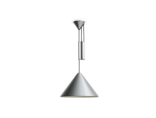 Compass Adjustable Pendant Lamp by HAY - Brushed Aluminium