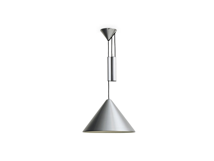 Compass Adjustable Pendant Lamp by HAY - Brushed Aluminium
