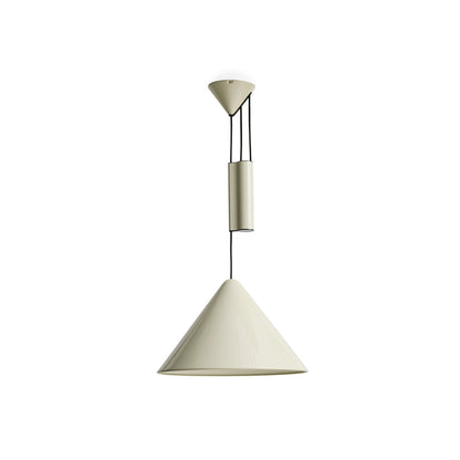 Compass Adjustable Pendant Lamp by HAY - Oyster White