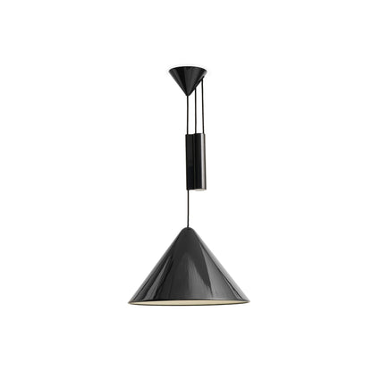 Compass Adjustable Pendant Lamp by HAY - Soft Black