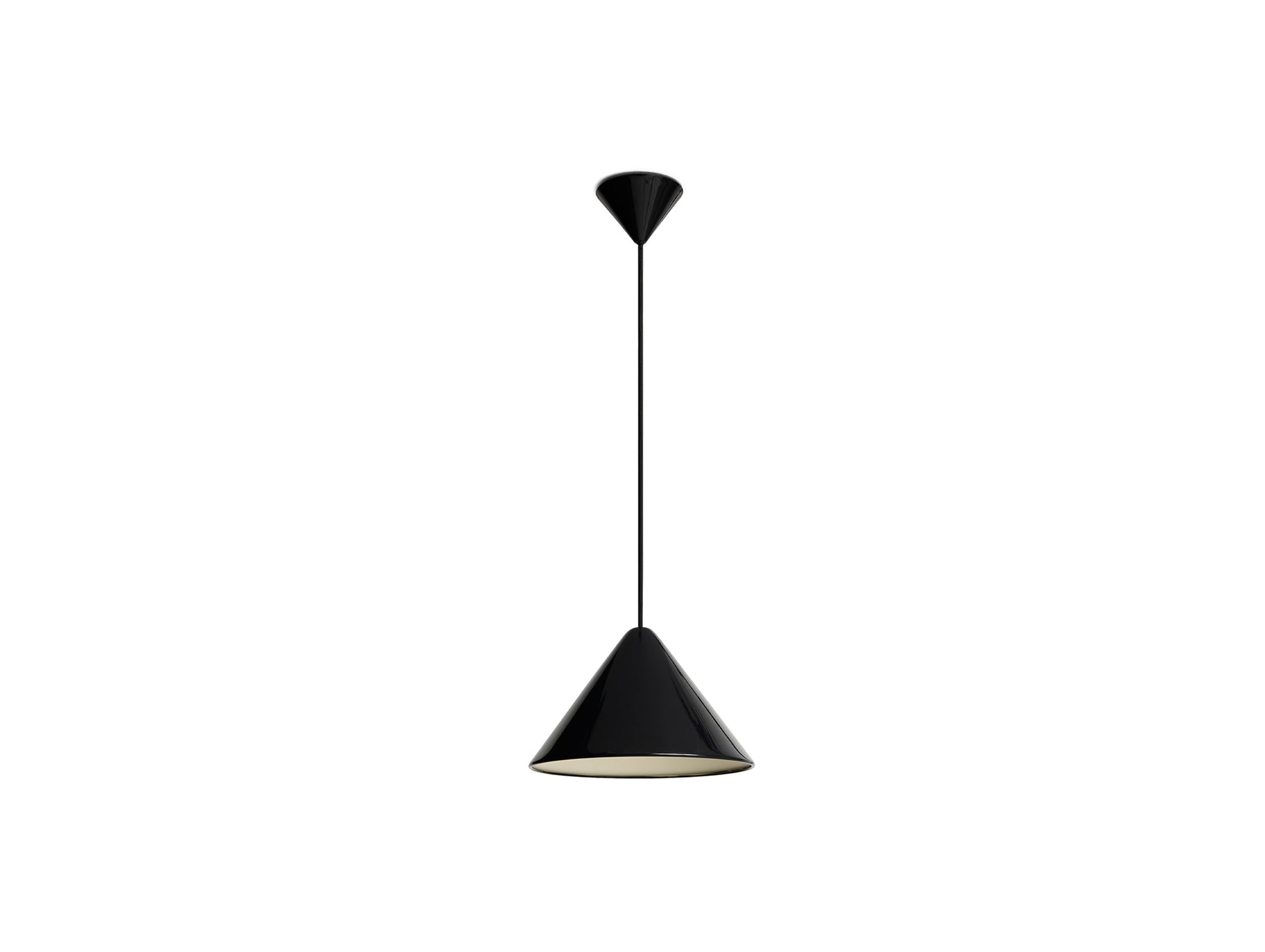 Compass Pendant Lamp by HAY - Diameter: 26 cm / Soft Black