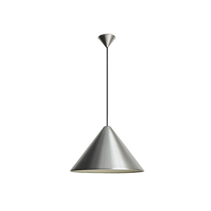 Compass Pendant Lamp by HAY - Diameter: 43 cm / Brushed Aluminium