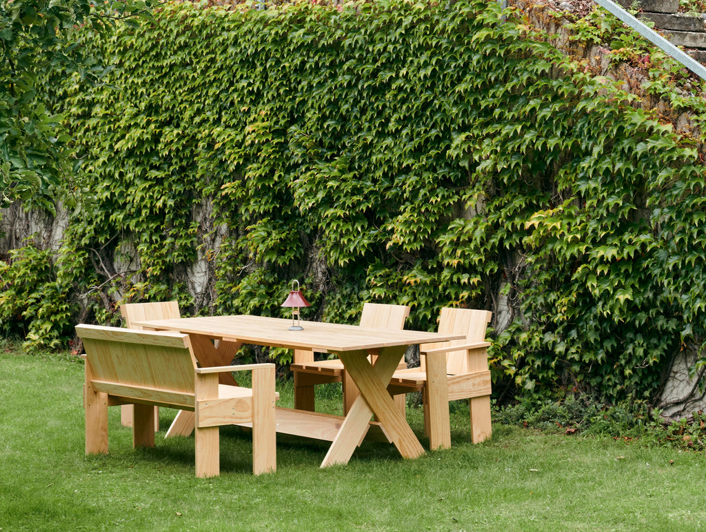 Crate dining sales table