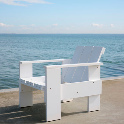 Crate Lounge Chair by HAY - White