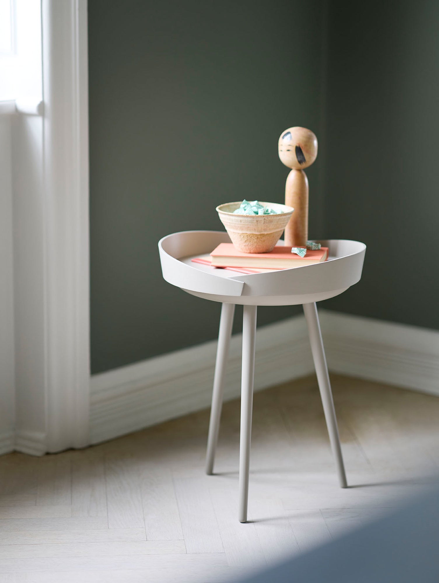 D106 Bakke Top Tray Table by FDB Mobler 