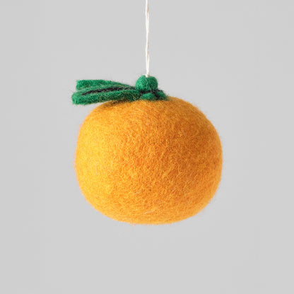 Clementine Felt Hanging Decoration