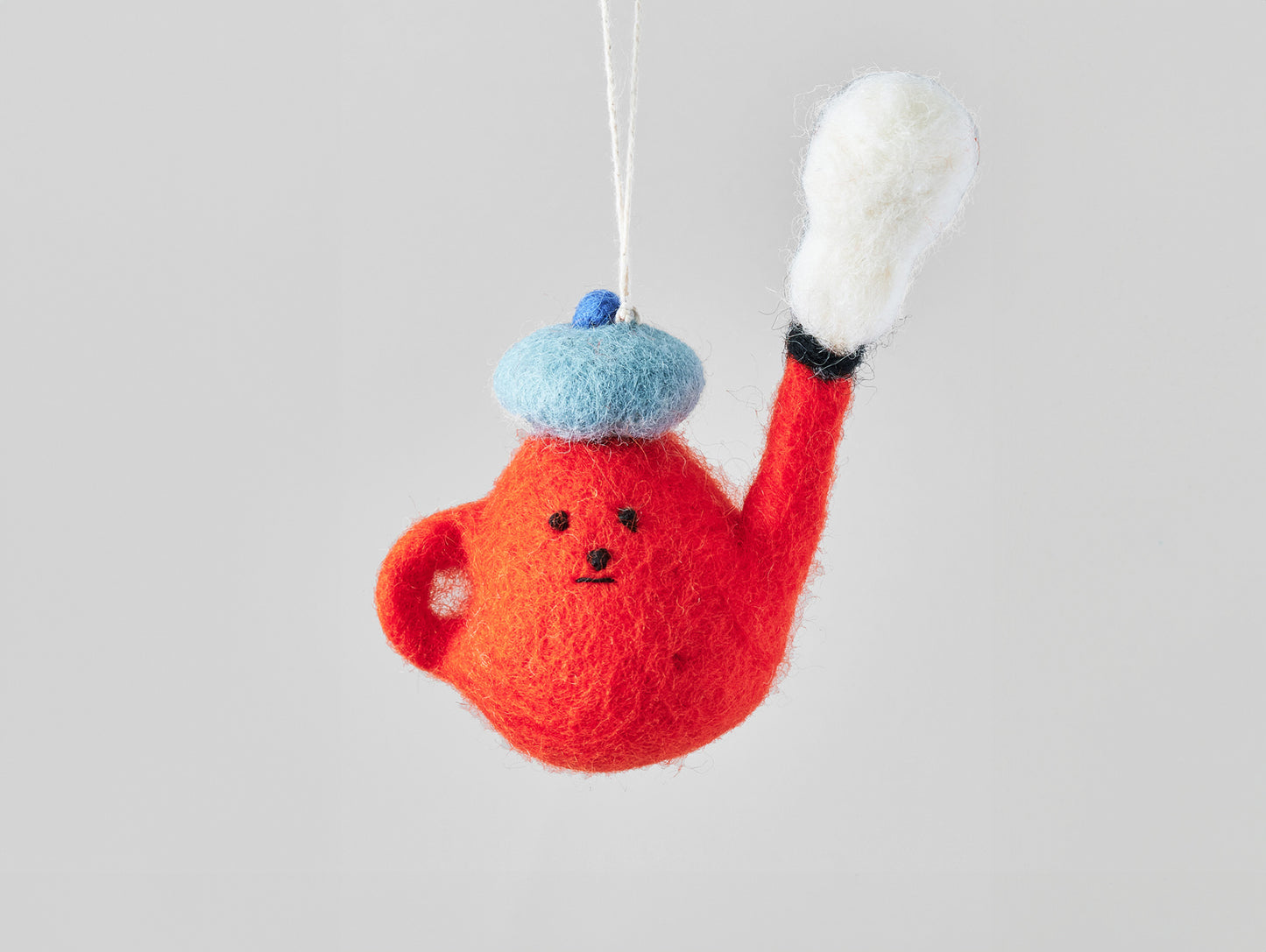 Felted Decorations by Wrap Stationery - Teapot