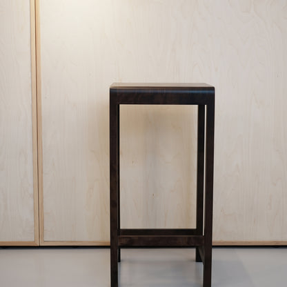 Bar Stool 01 / Dark Oiled Birch / 75 cm / Open Box