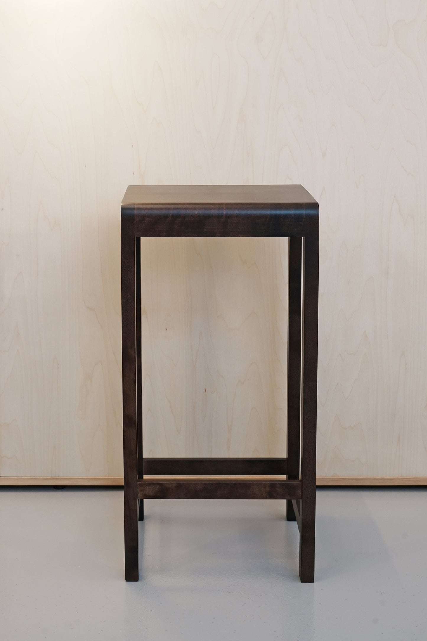 Bar Stool 01 / Dark Oiled Birch / 75 cm / Open Box