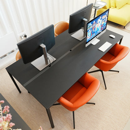 HAY New Order Workspace Table (200 x 100 cm) with Cable Management / Ex-Display