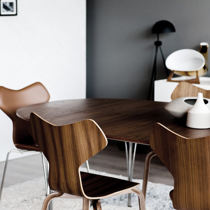 Superellipse Dining Table (Wood Tabletop)