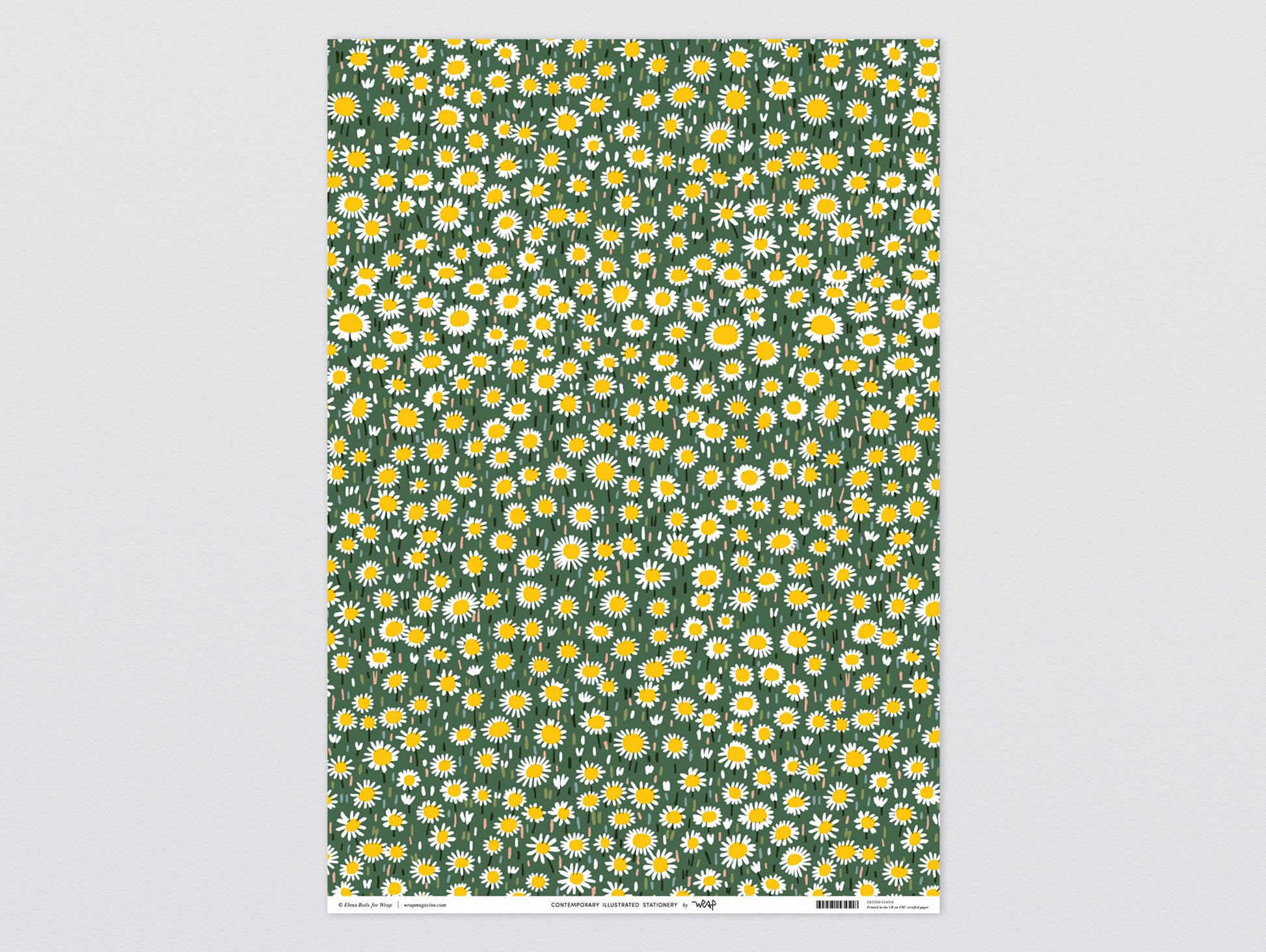 'Daisies' Wrapping Paper by Wrap