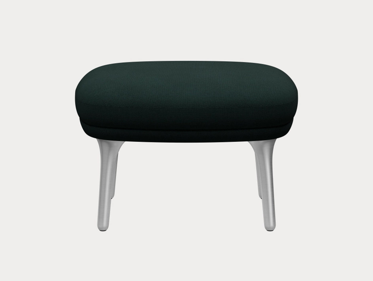 Fri Ottoman by Fritz Hansen - JH14 / Outside: Christianshavn 1161 / Seat: Christianshavn 1161