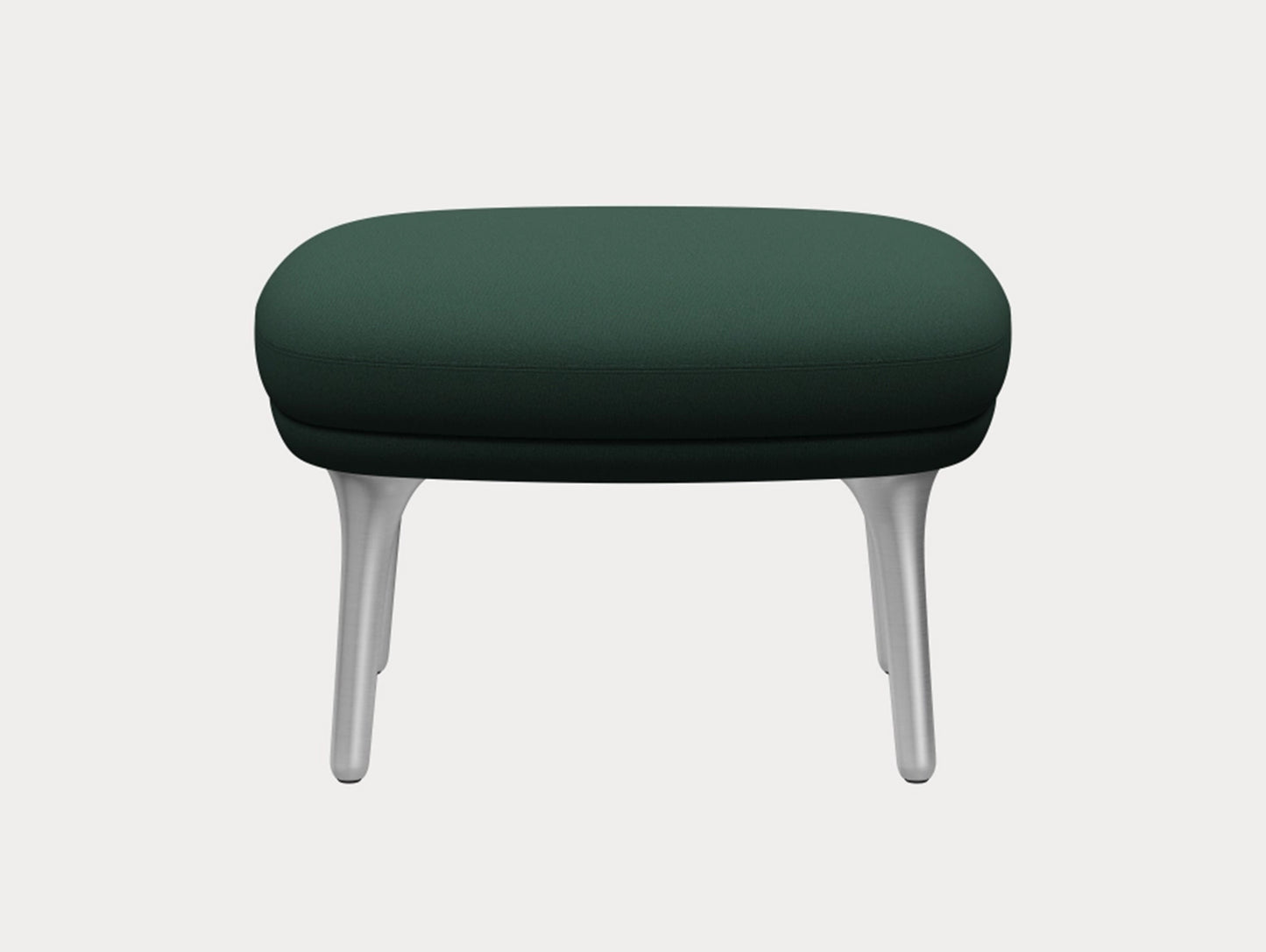 Fri Ottoman by Fritz Hansen - JH14 / Outside: Christianshavn 1160 / Seat: Christianshavn 1160