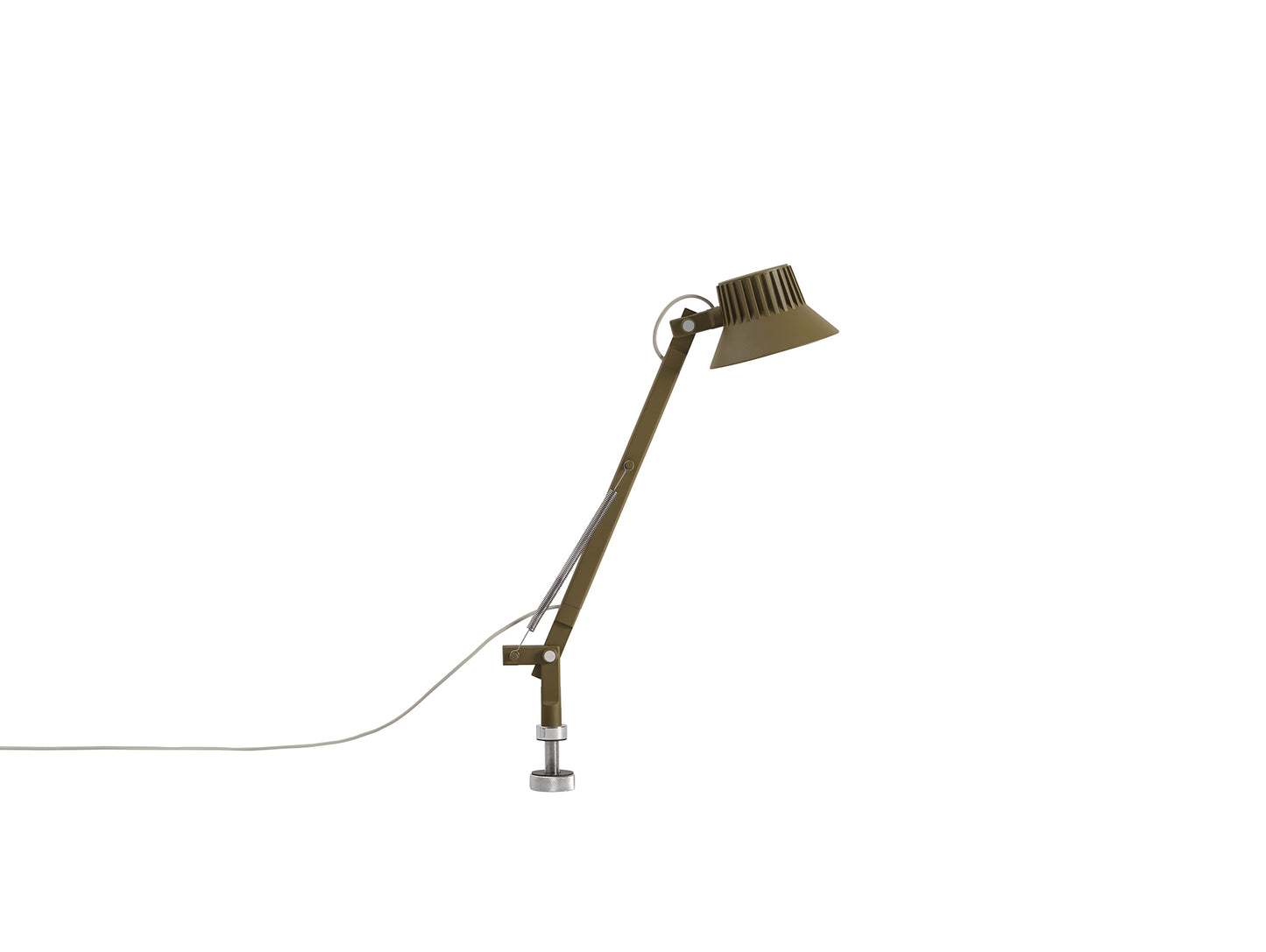 Dedicate Table Lamp by Muuto - S1 with Pin / Brown Green