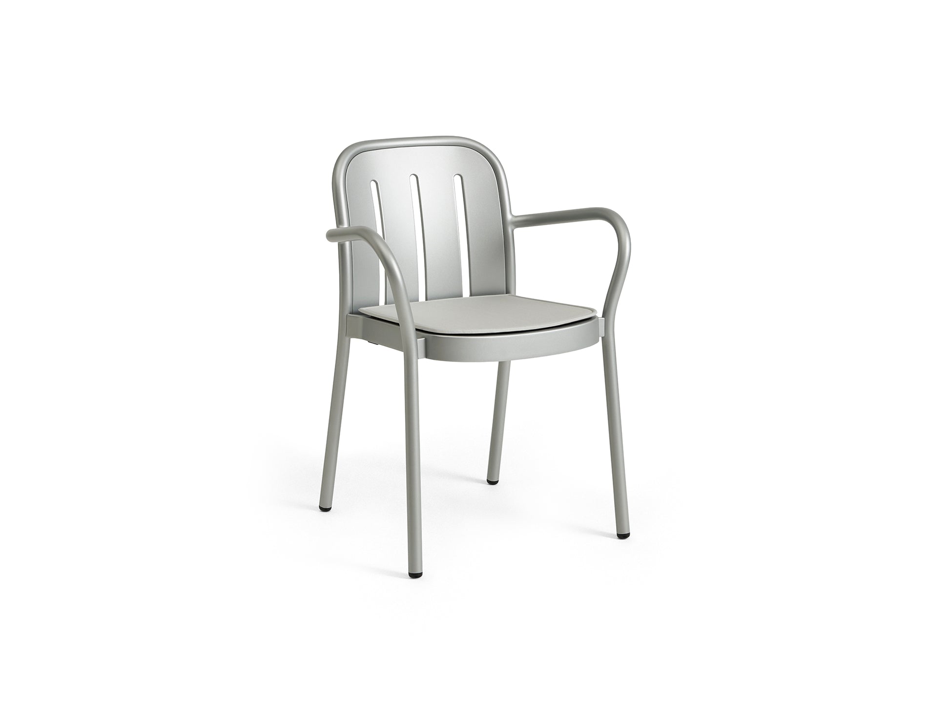 Deville Armchair Seat Pad by HAY - Silver Grey