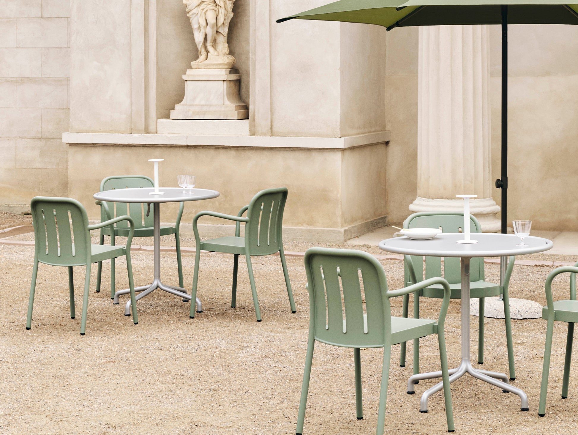 Host Portable Lamp by HAY - Cream White