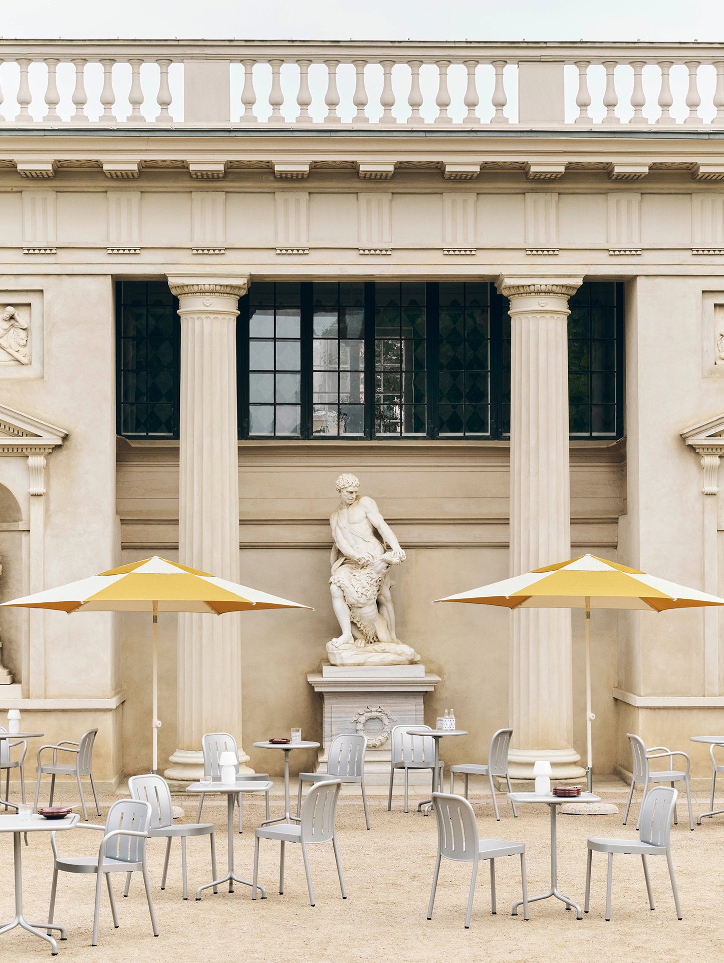 Deville Chair by HAY - Silver Grey