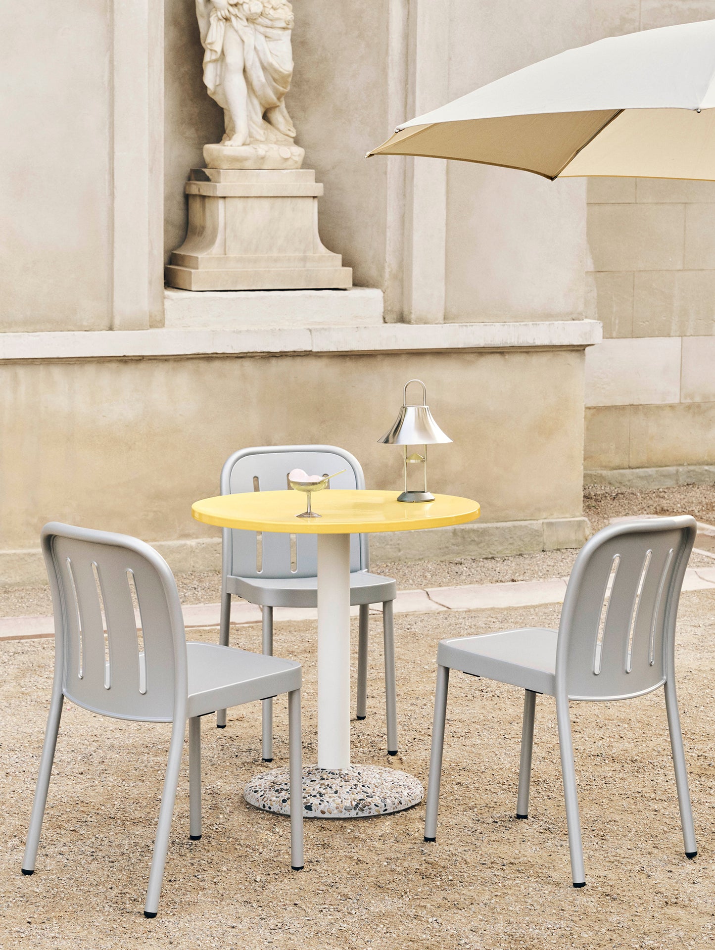 Deville Chair by HAY - Silver Grey