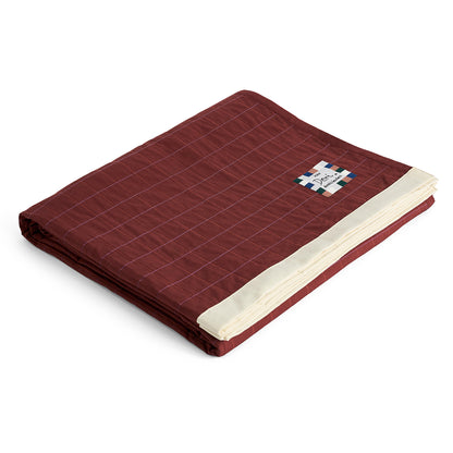 Dori Bedspread by HAY - Maroon
