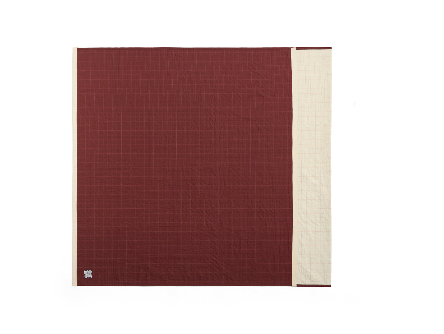 Dori Bedspread by HAY - Maroon