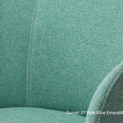Mikado Side Chair by Vitra - Dumet 27 Pale Blue Emerald (F80)