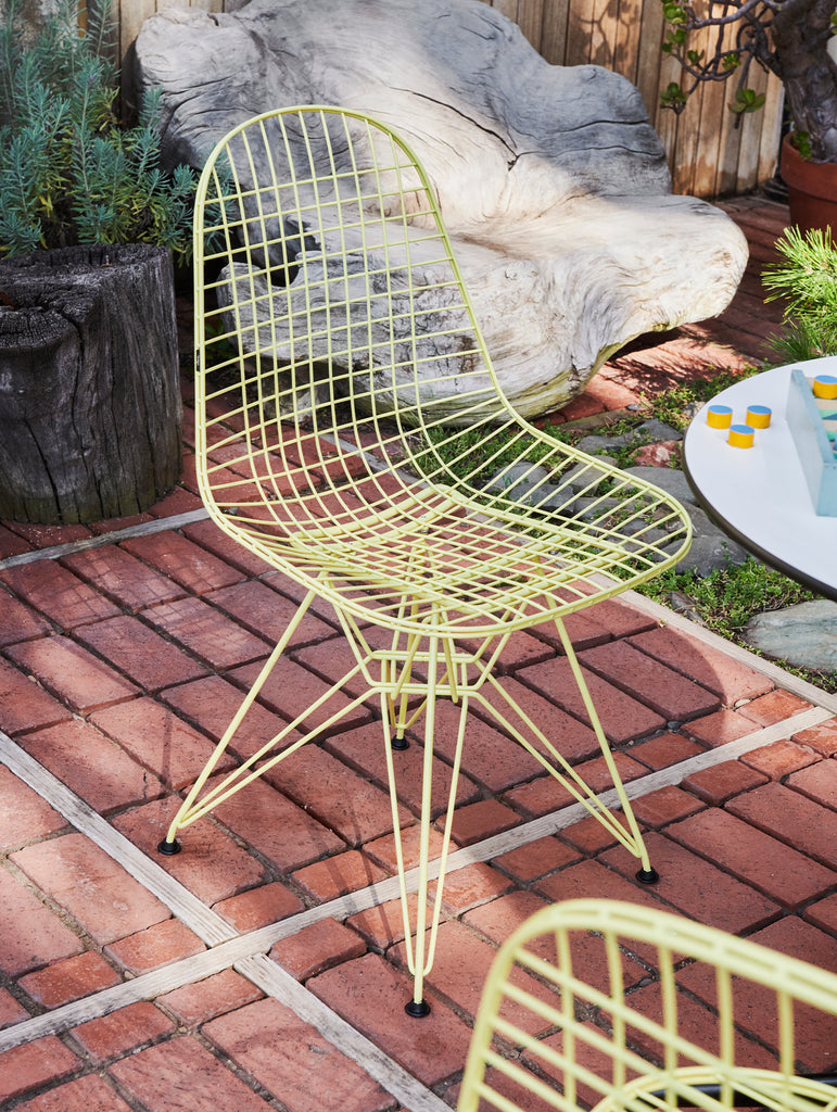 Wire shop net chair