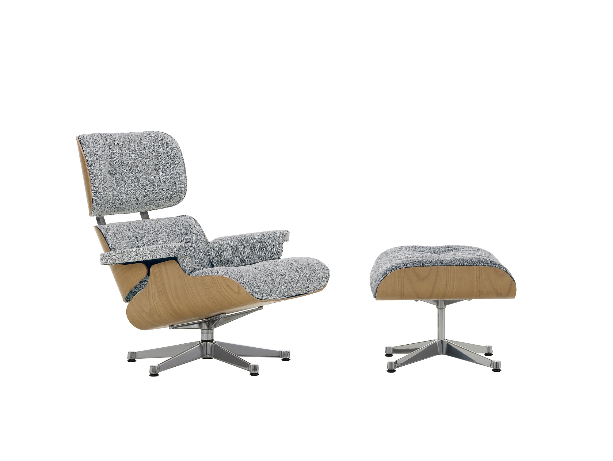 イームズ ラウンジチェア - Vitra 製 Nubia ファブリック – Really