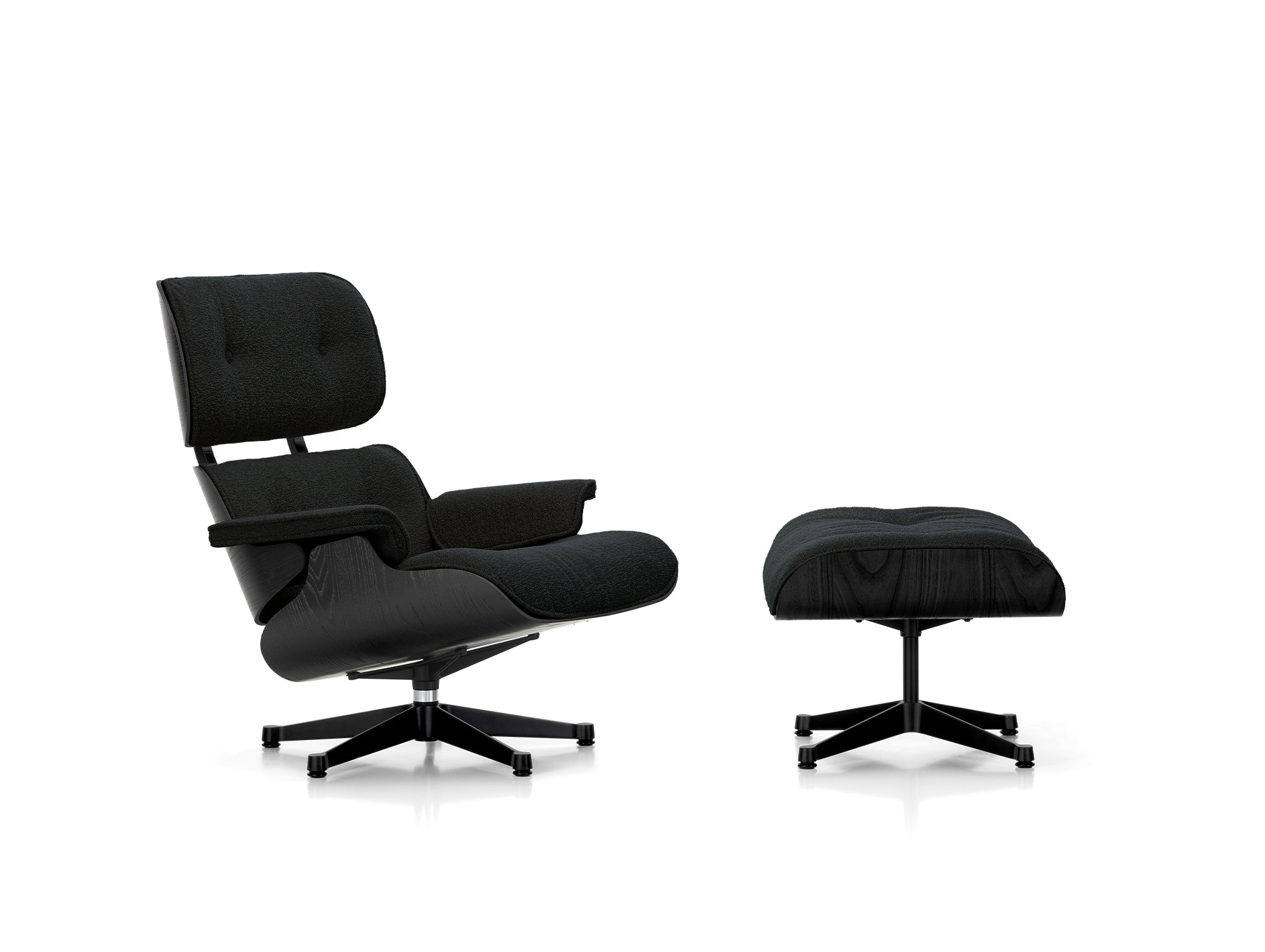 イームズ ラウンジチェア - Vitra 製 Nubia ファブリック – Really